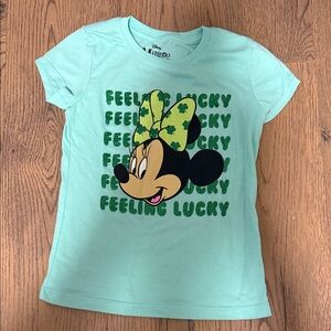Disney Minnie Mouse Kids T-Shirt - Mint Green